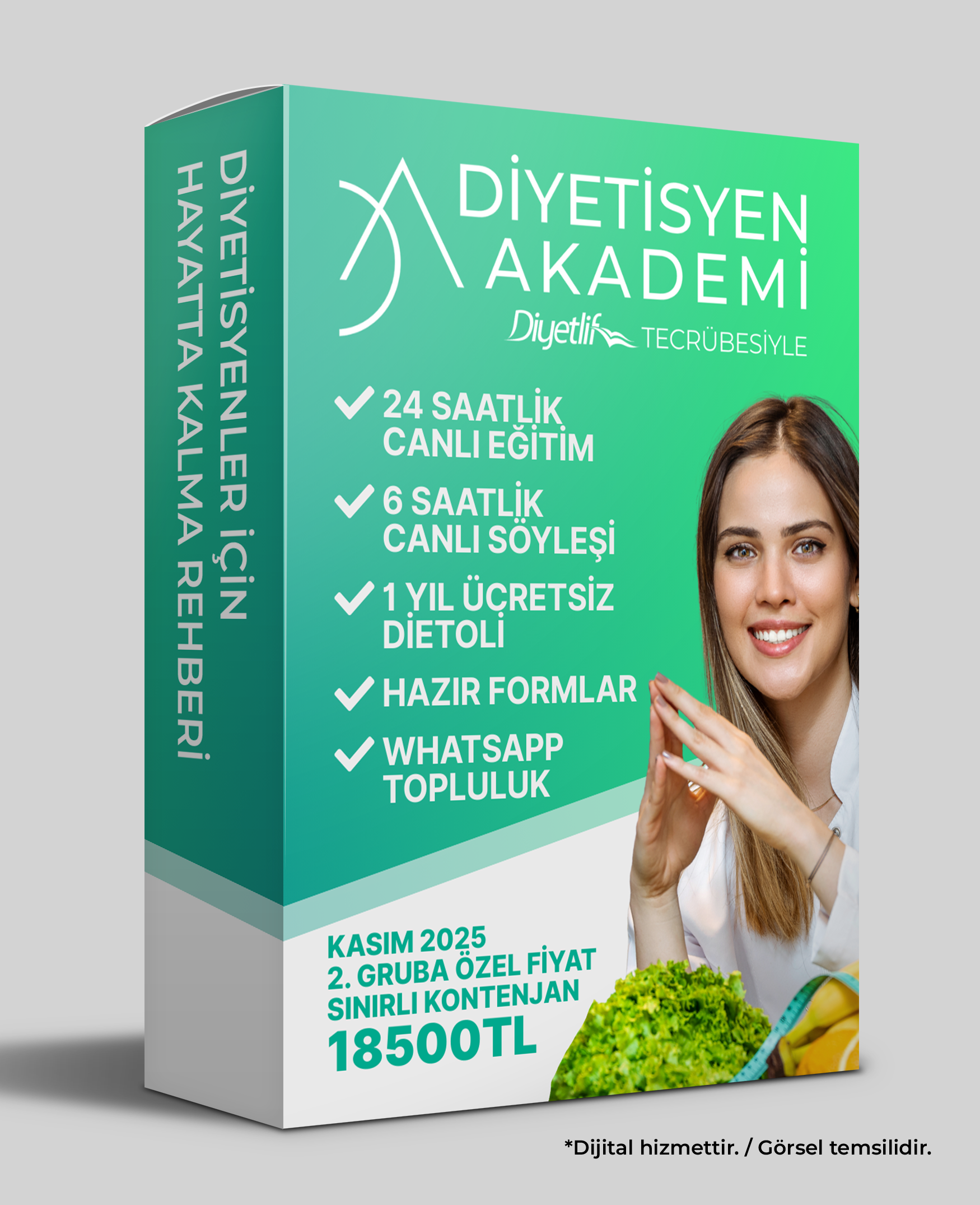 Diyetisyen Akademi Eğitim Seti / Kasım 2025