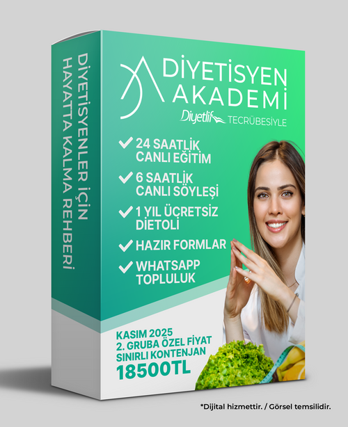 Diyetisyen Akademi Eğitim Seti / Kasım 2025